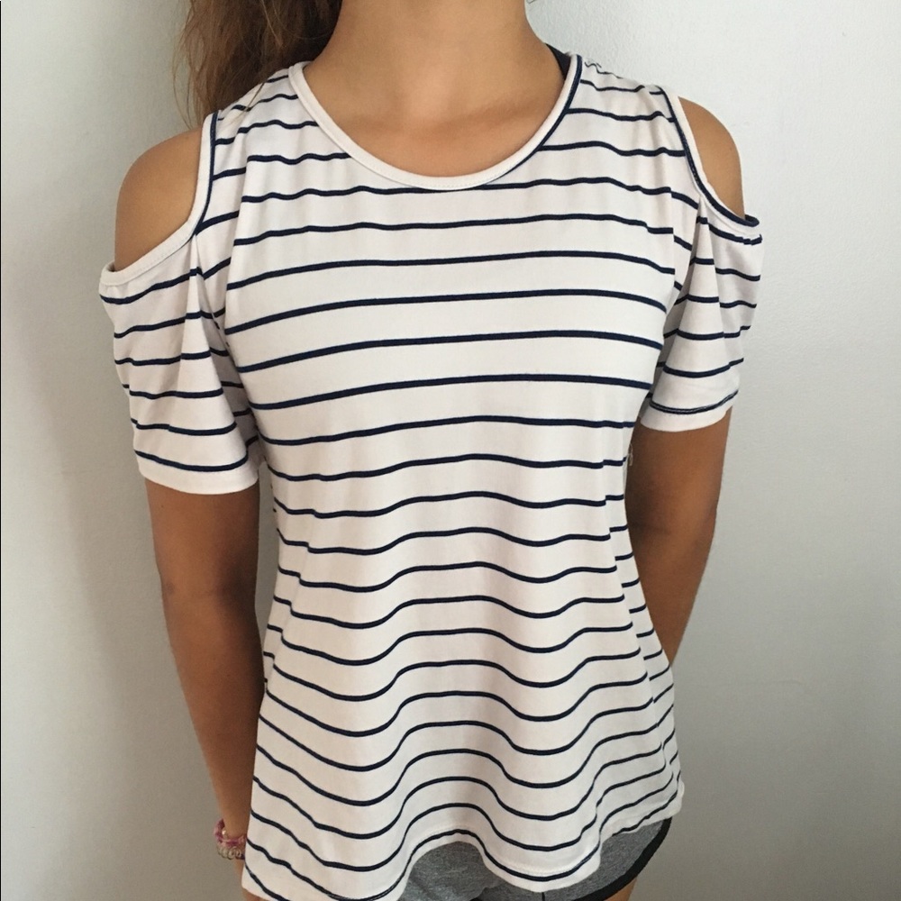 Striped soft T-shirt